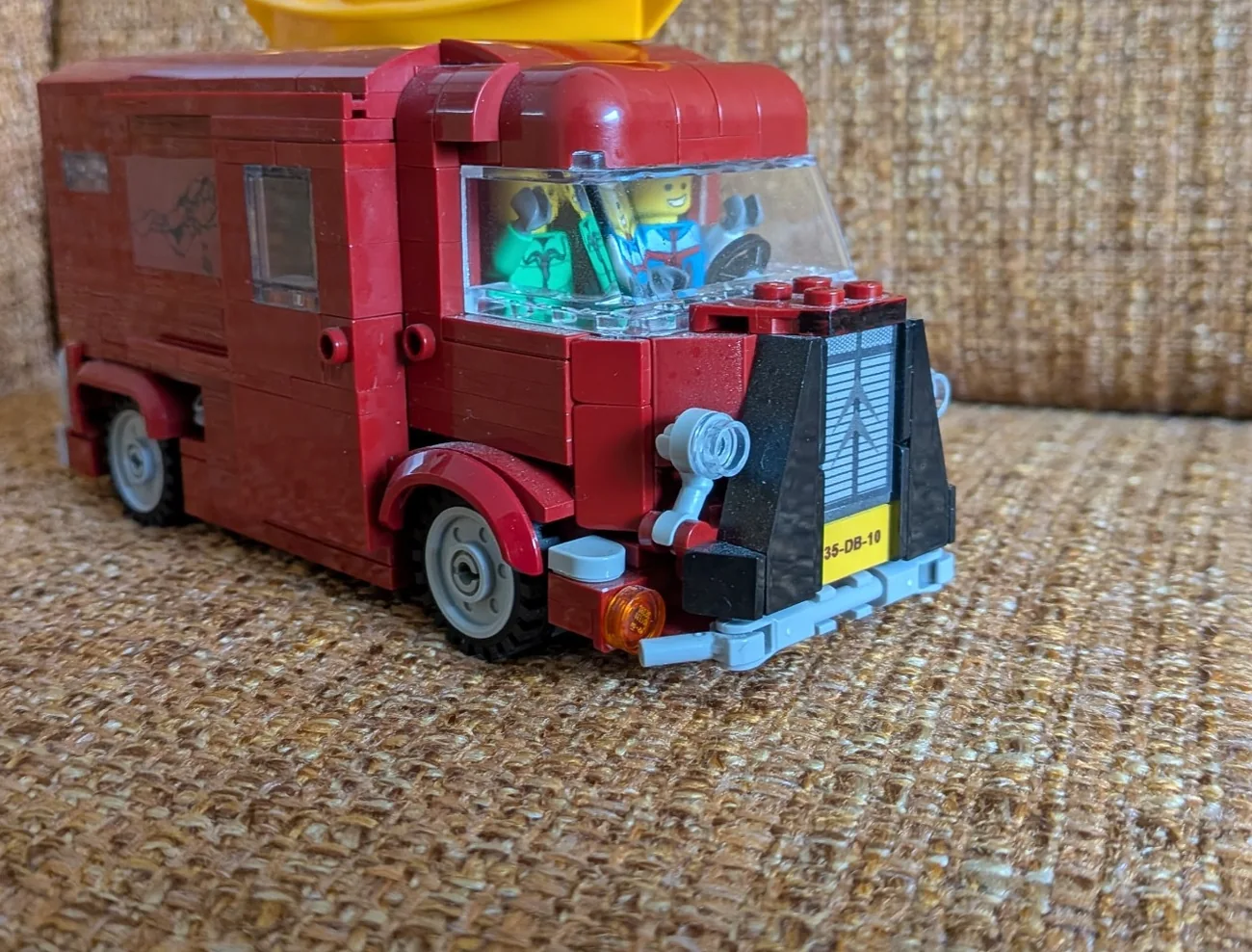 Citroën HY kampeerbus, eigen LEGO-creatie